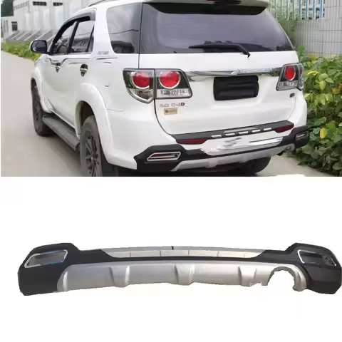 2012-2015 Fortuner Rear Bumper Fit For Fortuner Front Rear Bumper Plate Cover 2012 2013 2014 2015 Su