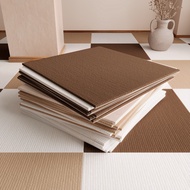 [48H Shipping] Self-adhesive square carpet for living room, full-cover square floor mat, interlockin