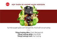 Kẹp thơm xe 4home - BST nhiều mùi hương
