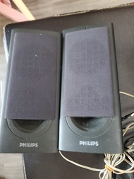 Philips 飛利浦 黑色電腦喇叭 揚聲器