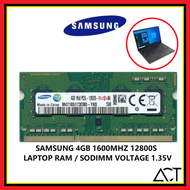 = DDR3 LAPTOP RAM = SAMSUNG 4GB RAM DDR3L 1333 Mhz USED