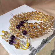 Fast Shipping Natural White Crystal Hot Stamping Six-character Mantra 108 Beads Bracelet 6-12mm Whit