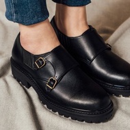 GULLAR 女士 雙釦孟克馬丁-素食皮鞋