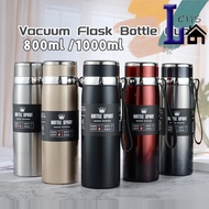 (800ml/1000ml) Thermos Bottle 316 Stainless Steel With Handle Vacuum Flask Tumbler Thermal Insulatio