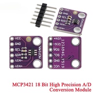 5Pcs/1pc MCP3421 I2C Delta-sigma ADC Evaluation Module Board For PICkit Serial Analyzer 18 Bit A/D C