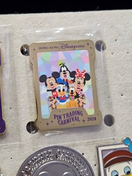 香港迪士尼樂園 Pin Trading Carnival 2024 特別版徽章