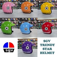 SGV TRENDY STAR HELMET BARU 7 WARNA (STOK LIMIT)