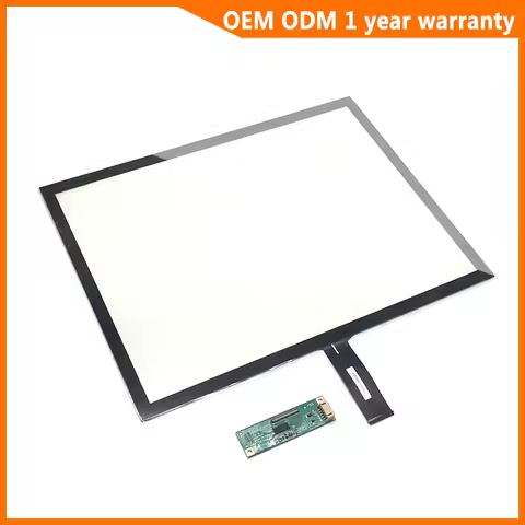 15 inch USB Capacitive Touch Screen with Controller 10 Points Touch Win7 Win10 Plug and Play