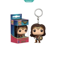 Disney Marvel Avengers Wonder Woman Pop PVC Toy Keychain Cartoon Doll Toy Gift Ornament funko pop [GM]