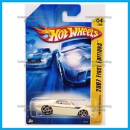 Hot Wheels [VINTAGE] 69 Ford Mustang HW 2007 New Models 4/36 Pearl White Colour Muscle Car kereta ho