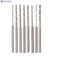 [bestshe] 1Pc 2.35mm Shank Straight Handle Drill Bit Woodworking Hss Drill Bit 0.8-2.0mm