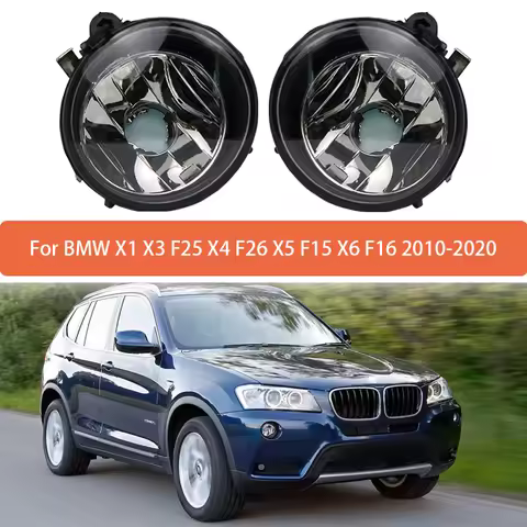 Headlights Front Fog Lights For BMW X1 X3 F25 X4 F26 X5 F15 X6 F16 2010-2020 Light Fog Lamp Parts 63