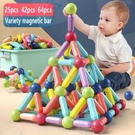 3D Magnetic Stick Ball board Building Blocks Kids Baby Advanced diy Learning Assemble tiles Toys