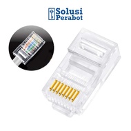 RJ45 Cat6 8P8C SP Connector / RJ 45 Cat 6 Lan Connector