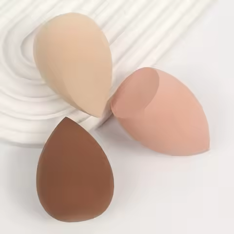 Makeup Sponges 6-Pack - Expandable When Wet, Latex-Free, for Liquid & Powder, Soft Blending, Easy Cl