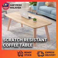 Coffee Table Wooden Minimalist Coffee Table Durable Simple Sturdy Living Room Furniture Airbnb Meja 
