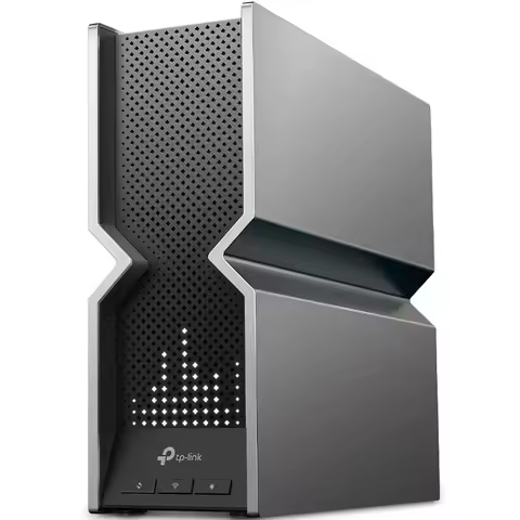 TP Link Archer BE800 Wi Fi 7 Wireless Router Tri Band BE19000 Dual 10 Gigabit Port Stock