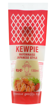 คิวพี น้ำสลัด มายองเนส มีหลายสูตร ขนาด 130 มล.  Kewpie Mayonnaise Salad Cream  130 ml.  น้ำสลัด มายอ