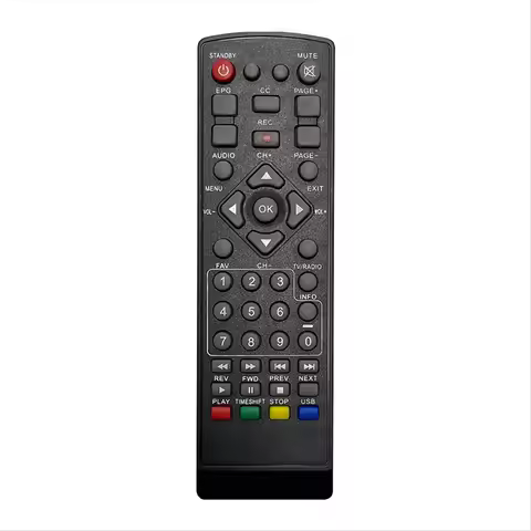 A10I DVB-T2 Full HD Digital Terrestrial TV Decoder with 265/HEVC Decoding EPG Set Top Box EU Plug