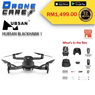 ***Ready Stock*** Hubsan BlackHawk 1 GPS 9KM FPV with 4K HDR 12MP 37 mins Flight Time 3200mAh+ 5000m