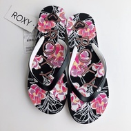 🏻 Limited Time Special Offer 🏻 * ROXY * Girls Australia Flip-Flops Beach Slippers (TAHITI VII) Black