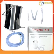 304 stainless steel coffee detox kit, stainless steel colon enema infusion tank, stainless steel ene