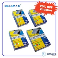 Decamax Laminating Film (60mm 65mm 75mm 90mm 95mm 110mm 160mm) / Laminate Film for Vaccine Card / Ka
