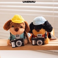 UAENAU Furry Puppy Keyring, Coin Purse Furry Puppy Dachshund Dog Keychain, Creative Bag Pendant Stuf