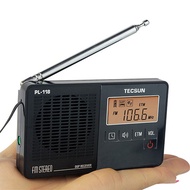 Tecsun PL-118 DSP FM Stereo Radio ETM Clock Alarm Professional Receiver Radio FM Y4142A