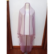 Slayer bridal veil/ bridal veil elegant bridal hijab/ bridal veil TARO bridal veil