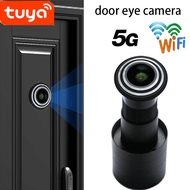Plug-in Cat Eye Graffiti Smart Anti-theft Door WiFi Cat Eye Wide Angle Wireless Visual Cat Eye Door 