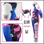 D.Va Cosplay Costumes Dva Set Song Hana Siamese Cos Jumpsuit