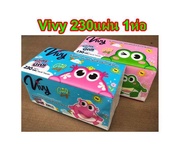 ทิชชู่วีวี่ vivy 230แผ่น จำนวน 1ห่อ