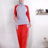 3P9U9- Sportswear Set Sports T-Shirt Set Sports Training Set/ Muslim Pants