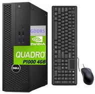 Dell Precision 3420 SFF High Performance Desktop Computer PC, NVIDIA Quadro P1000 4GB, Intel Core i7