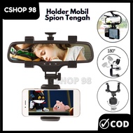 HP Car Cell Phone Holder Center Rearview Mirror Hd51 Phone Holder Car 360 degrees