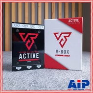 V BOX Stereo Active DI MKII ตัวกรองสัญญาณเสียง กล่องสัญญาณเสียง ดีไอสำหรับเบสกีตาร์และเครื่องดนตรี เ