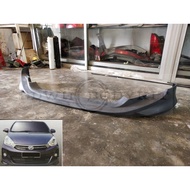 Myvi Lagi Best Extreme Front Skirt (No need Fog lamp Cover) Pu Bodykit Depan Skirt 2011 2012  2013 P