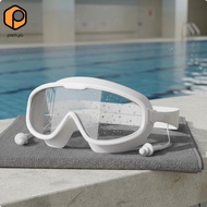 prettyia HD Anti-fog Adult Swimming Goggle Silicone Seal Wide View Swim Glasses for Outdoor Indoor S