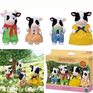Sylvanian Families Cow Family Doll House Accessories Miniature Toys
