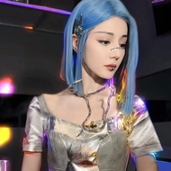 Mechanic AI Robot Hot Bar Necklace Neckband Cyberpunk AI Girlfriend Technology Sense Snake Necklace 
