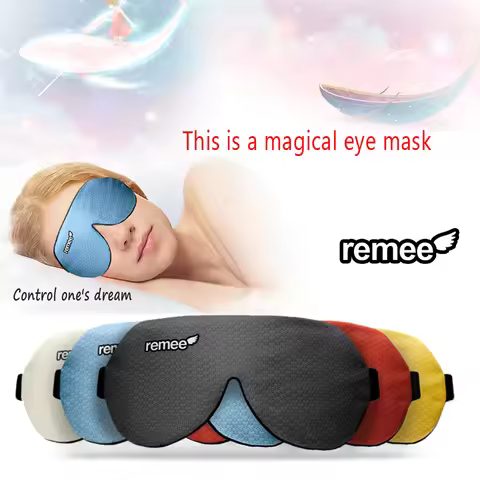 REMEE DIY Dream Control Dream Dream Lucid Portable Rest Shaded Travel Eye Protection Mask Sleep Mask