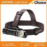 SOFIRN HS41 4000lm 21700 USB C Rechargeable Headlamp 6500k SST-20 LED Powerful Torch Indicator with 