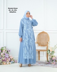REALPICK Gamis Dress Rompi Outher Busui Mewah Kekinian Terbaru 2023- Gamis Pesta Pernikanan Model Stlyle Modis/Gamis Kondangan Simple Elegan Dewasa 2022 Modern Cantik/Kebaya Wisuda Modern Remaja Atasan Wanita/Dress Brokat Perpisahan non Hijab Muslim Mexie