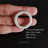 Jade Ring Genuine Jade Ring Natural Myanmar Jade