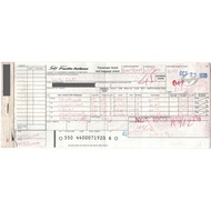 R RBF PACIFIC PAPER FLIGHT TICKET TICKET-PAC