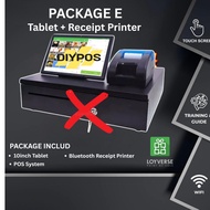 [Terkini 2026][Package E] Mesin Cashier Digital POS System Tablet Printer Cash Drawer E Invoice LHDN