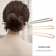 Vintage Style Pearl Accent Hairpin H76