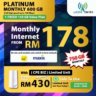 Modem Tanpa Kad Sim (RM178/BULAN) Broadband 4G 600GB + UNLIMITED DATA WiFi Modem No Contract 12 Bulan Supplier Warranty