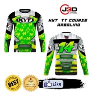 Course KYT TT Arbolino Full Sublimation Shirt Long Sleeves for Riders 3D printed long-sleeved